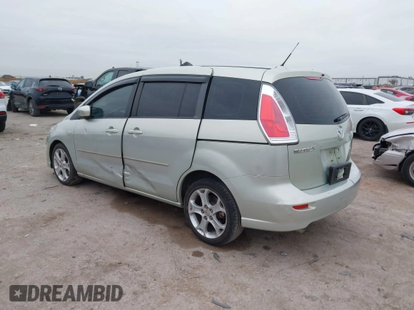 2008 Mazda 5 Sport with VIN JM1CR293080303089, listed as a IAAI auction lot 41434166 with 127,573 mi miles and . Bid and sale history available at carsss.com. Image 3.