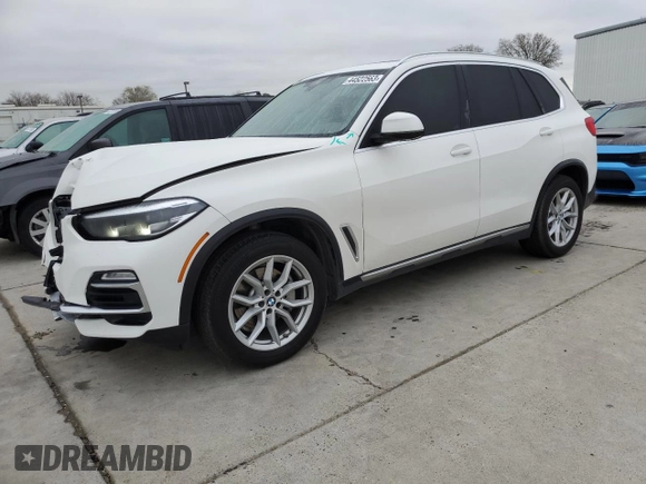 2019 BMW X5 xDrive40i with VIN 5UXCR6C5XKLL08581, listed as a Copart auction lot 44522563 with 36,259 mi miles. Bid and sale history available at carsss.com. Image 1.