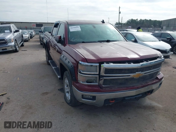 2015 Chevrolet Silverado 1500 LT with VIN 3GCUKREC0FG261927, listed as a IAAI auction lot 41598096 with Not Provided miles and . Bid and sale history available at DreamBid. Image 1.