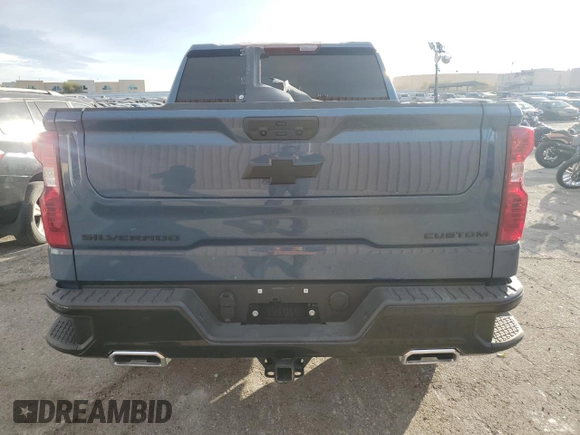 2024 Chevrolet Silverado 1500 Custom Trail Boss with VIN 3GCUDCE88RG260452, listed as a Copart auction lot 86317904 with 8,096 mi miles and Salvage Title. Bid and sale history available at carsss.com. Image 6.