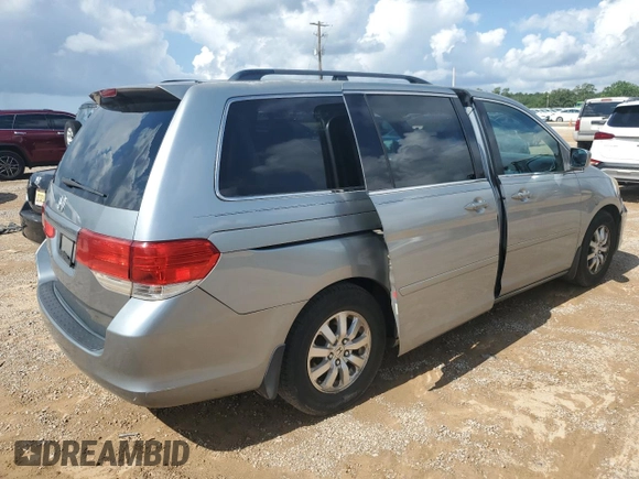 2010 Honda Odyssey EX with VIN 5FNRL3H42AB009924, listed as a Copart auction lot 58066365 with Not provided miles and Salvage title. Bid and sale history available at DreamBid. Image 3.
