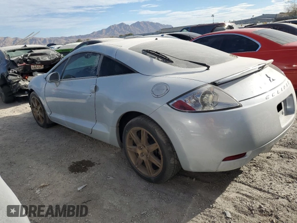 2006 Mitsubishi Eclipse GT with VIN 4A3AK34T56E033718, listed as a Copart auction lot 83852534 with 169,922 mi miles and Non Repairable. Bid and sale history available at carsss.com. Image 2.