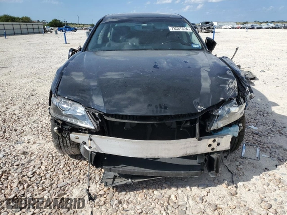 2013 Lexus GS 350 with VIN JTHBE1BL0D5017606, listed as a Copart auction lot 73057324 with 55,507 mi miles and Salvage Title. Bid and sale history available at carsss.com. Image 5.
