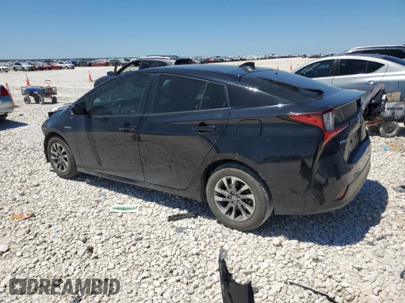 2019 Toyota Prius L Eco z VIN JTDKARFU7K3071668, wystawiony jako Copart lot #53901475 z przebiegiem 146 568 mil mil oraz Szkoda całkowita • Salvage title. Historia ofert i sprzedaży dostępna na DreamBid. Obrazek 2.