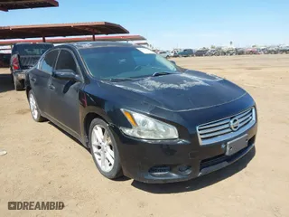 2012 Nissan Maxima 3.5 S with VIN 1N4AA5AP6CC847916, listed as a IAAI auction lot 41867800 with 1 mi miles. Bid and sale history available at carsss.com. Image 1.