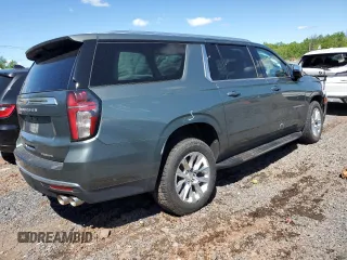 2023 Chevrolet Suburban Premier with VIN 1GNSKFKD0PR278738, listed as a Copart auction lot 56220235 with 58,718 mi miles and Non Repairable. Bid and sale history available at DreamBid. Image 3.