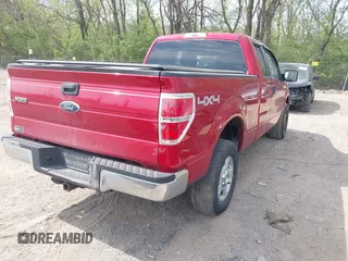 2010 Ford F-150 XL with VIN 1FTEX1E85AFC22697, listed as a IAAI auction lot 42081108 with 154,867 mi miles. Bid and sale history available at carsss.com. Image 4.