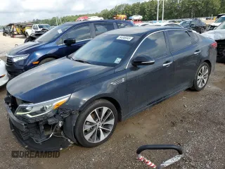 2019 Kia Optima S with VIN 5XXGT4L38KG280111, listed as a Copart auction lot 54346045 with 63,783 mi miles and Salvage Title. Bid and sale history available at carsss.com. Image 1.
