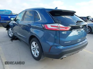 2019 Ford Edge SEL with VIN 2FMPK3J95KBC01252, listed as a IAAI auction lot 42004080 with 32,642 mi miles and . Bid and sale history available at DreamBid. Image 3.