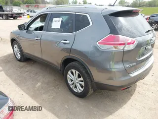 2016 Nissan Rogue SV with VIN KNMAT2MV9GP693049, listed as a IAAI auction lot 42053309 with 75,379 mi miles. Bid and sale history available at carsss.com. Image 3.