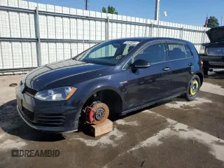 2015 Volkswagen Golf GTI Autobahn with VIN 3VW4T7AU9FM063491, listed as a Copart auction lot 54446864 with 102,655 mi miles and Salvage Title. Bid and sale history available at carsss.com. Image 1.