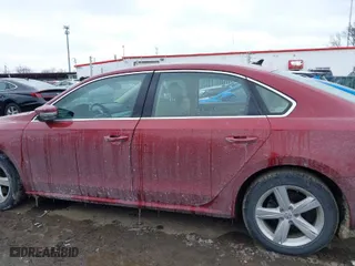2015 Volkswagen Passat 1.8T Limited Edition with VIN 1VWAS7A36FC119496, listed as a IAAI auction lot 41633687 with 67,430 mi miles. Bid and sale history available at carsss.com. Image 14.