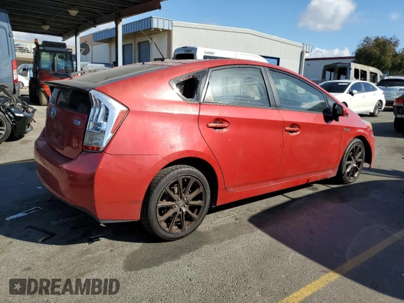 2010 Toyota Prius Four with VIN JTDKN3DU0A1299834, listed as a Copart auction lot 78207604 with 207,003 mi miles and Salvage Title. Bid and sale history available at DreamBid. Image 3.