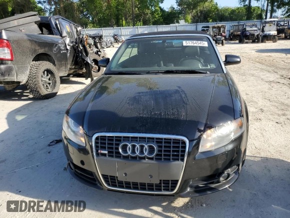 2009 Audi A4 2.0T with VIN WAUDF48H79K007303, listed as a Copart auction lot 51764545 with 90,705 mi miles and Non Repairable. Bid and sale history available at carsss.com. Image 5.