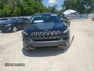 2017 Jeep Cherokee Trailhawk L Plus with VIN 1C4PJMBBXHW517252, listed as a Copart auction lot 51414315 with 185,274 mi miles and Salvage Title. Bid and sale history available at carsss.com. Image 5.