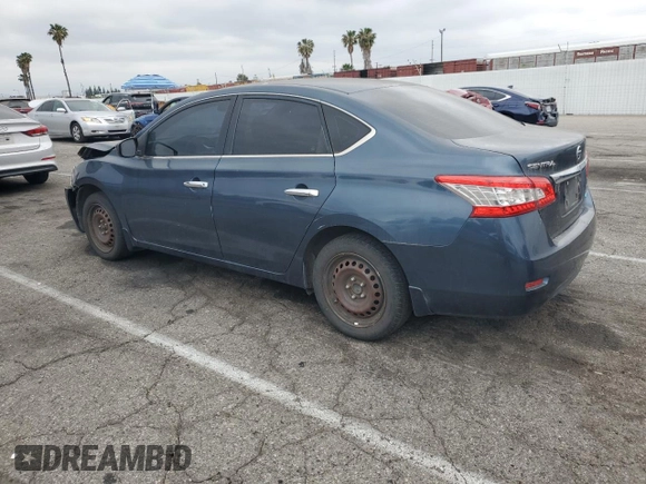 2014 Nissan Sentra SV with VIN 1N4AB7AP1EN854403, listed as a Copart auction lot 56051195 with 108,983 mi miles and Clean Title. Bid and sale history available at DreamBid. Image 2.