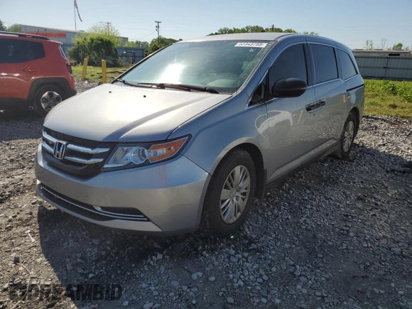2016 Honda Odyssey LX с VIN 5FNRL5H2XGB119803, выставлен на аукционе Copart как лот 52343755 с пробегом 98 399 миль миль и Списание • Salvage title. История ставок и продаж доступна на DreamBid. Изображение 1.