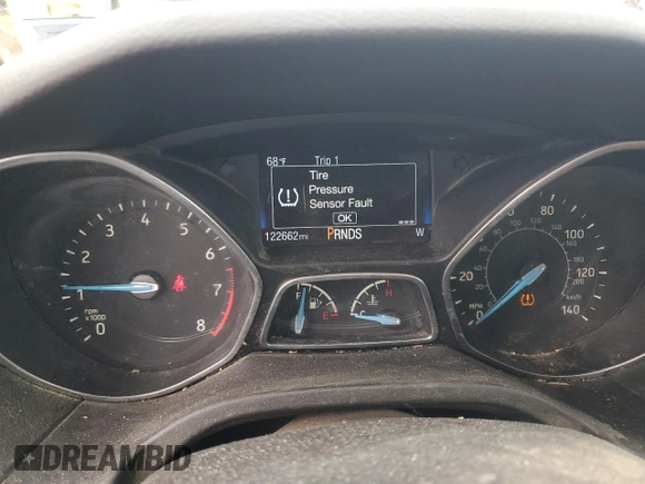 2016 Ford Focus SE with VIN 1FADP3K28GL321635, listed as a Copart auction lot 51574305 with 122,662 mi miles and Salvage Title. Bid and sale history available at carsss.com. Image 9.