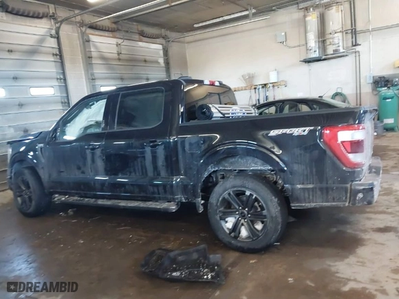 2022 Ford F-150 XL with VIN 1FTFW1E83NKE30016, listed as a IAAI auction lot 41620435 with 42,183 mi miles. Bid and sale history available at carsss.com. Image 13.