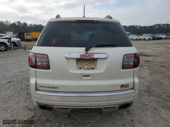 2014 GMC Acadia Denali with VIN 1GKKRTKD6EJ101730, listed as a Copart auction lot 49084825 with 189,618 mi miles and Salvage Title. Bid and sale history available at carsss.com. Image 6.