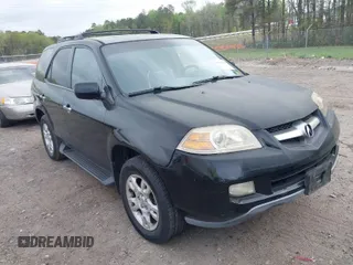 2004 Acura MDX Touring Pkg with VIN 2HNYD18624H557669, listed as a IAAI auction lot 41956830 with 211,663 mi miles. Bid and sale history available at carsss.com. Image 1.