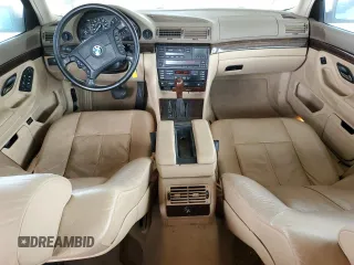 1998 BMW 7 Series 740il with VIN WBAGJ832XWDM11394, listed as a Copart auction lot 54390685 with 126,828 mi miles and Clean Title. Bid and sale history available at carsss.com. Image 8.