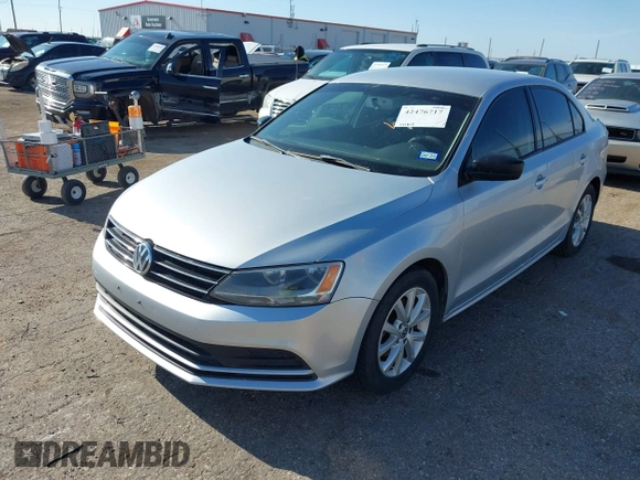 2015 Volkswagen Jetta SE с VIN 3VWD17AJ2FM281820, выставлен на аукционе IAAI как лот 42476717 с пробегом 147 815 миль миль и . История ставок и продаж доступна на DreamBid. Изображение 2.