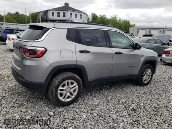 2020 Jeep Compass Sport с VIN 3C4NJDAB7LT165576, выставлен на аукционе Copart как лот 57212025 с пробегом 57 212 миль миль и Списание • Salvage title. История ставок и продаж доступна на DreamBid. Изображение 3.