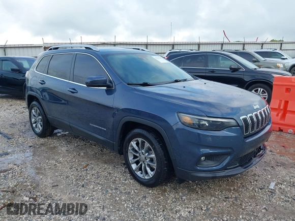 2021 Jeep Cherokee Latitude Lux with VIN 1C4PJLMN8MD155199, listed as a IAAI auction lot 42335462 with 41,069 mi miles and . Bid and sale history available at DreamBid. Image 1.