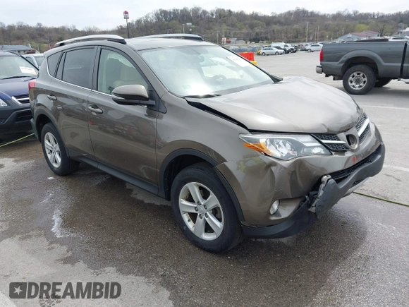 2013 Toyota RAV4 XLE with VIN JTMRFREV1D5007949, listed as a IAAI auction lot 41846564 with 95,226 mi miles and . Bid and sale history available at carsss.com. Image 1.