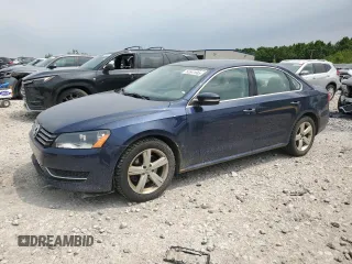 2013 Volkswagen Passat SE with VIN 1VWBH7A31DC055156, listed as a Copart auction lot 60841685 with 199,798 mi miles and Clean title. Bid and sale history available at DreamBid. Image 1.
