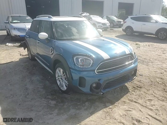 2023 MINI Countryman Cooper S with VIN WMZ53BR08P3R00410, listed as a Copart auction lot 68829034 with 11,877 mi miles and Salvage Title. Bid and sale history available at carsss.com. Image 14.