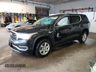 2018 GMC Acadia SLE z VIN 1GKKNRLA4JZ224361, wystawiony jako Copart lot #46651134 z przebiegiem Nie podano mil oraz Szkoda całkowita • Salvage title. Historia ofert i sprzedaży dostępna na DreamBid. Obrazek 1.