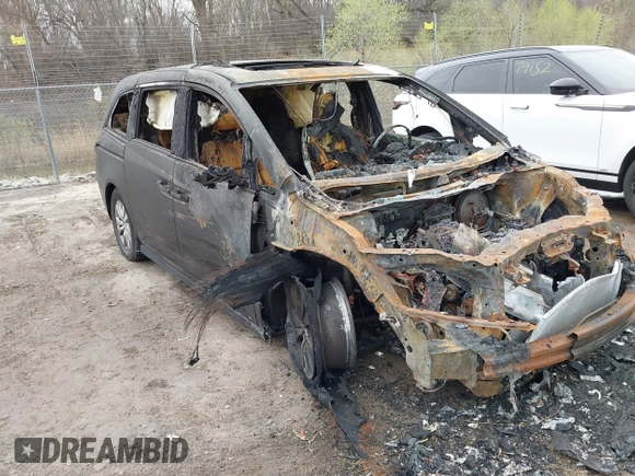 2016 Honda Odyssey EX-L with VIN 5FNRL5H68GB005401, listed as a IAAI auction lot 42063470 with Not Provided miles and . Bid and sale history available at DreamBid. Image 1.