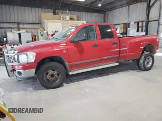 2007 Dodge 3500 SLT with VIN 3D7MX48A97G793036, listed as a Copart auction lot 73346574 with 185,501 mi miles and Salvage Title. Bid and sale history available at carsss.com. Image 1.