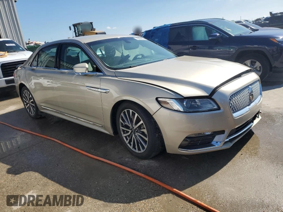 2017 Lincoln Continental Select z VIN 1LN6L9SK7H5630905, wystawiony jako Copart lot #46456375 z przebiegiem 51 942 mil mil oraz Szkoda całkowita • Salvage title. Historia ofert i sprzedaży dostępna na DreamBid. Obrazek 4.