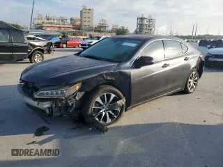 2016 Acura TLX z VIN 19UUB1F33GA008764, wystawiony jako Copart lot #53003715 z przebiegiem 81 496 mil mil oraz Szkoda całkowita • Salvage title. Historia ofert i sprzedaży dostępna na DreamBid. Obrazek 1.