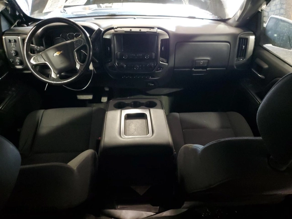 2018 Chevrolet Silverado 1500 LT with VIN 3GCUKREC7JG366537, listed as a Copart auction lot 46278245 with 0 mi miles and Salvage Title. Bid and sale history available at carsss.com. Image 8.
