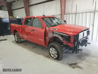 2024 Ram 2500 Big Horn with VIN 3C6UR5DJ9RG385744, listed as a Copart auction lot 50595435 with 6,178 mi miles and Clean Title. Bid and sale history available at carsss.com. Image 4.