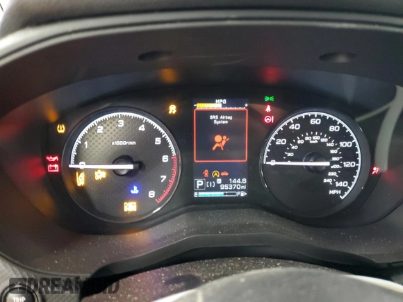 2020 Subaru Forester with VIN JF2SKADC7LH523665, listed as a Copart auction lot 56283615 with 95,370 mi miles and Salvage title. Bid and sale history available at DreamBid. Image 9.