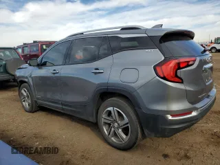 2018 GMC Terrain SLT with VIN 3GKALVEV6JL343143, listed as a Copart auction lot 47183625 with 91,544 mi miles and Salvage Title. Bid and sale history available at DreamBid. Image 2.
