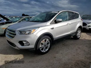 2017 Ford Escape SE with VIN 1FMCU0G92HUC28832, listed as a Copart auction lot 75050714 with 0 mi miles and Non Repairable. Bid and sale history available at carsss.com. Image 1.