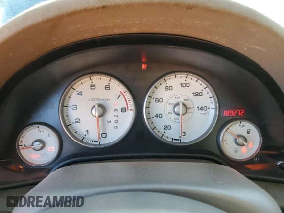 2006 Acura RSX with VIN JH4DC54856S018642, listed as a Copart auction lot 76613654 with 189,272 mi miles and Salvage Title. Bid and sale history available at carsss.com. Image 9.