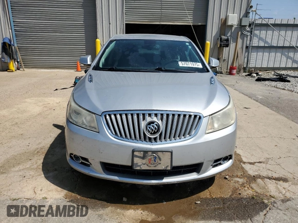 2012 Buick LaCrosse Premium 1 with VIN 1G4GD5E38CF117213, listed as a Copart auction lot 57071975 with 167,720 mi miles and Salvage title. Bid and sale history available at DreamBid. Image 5.