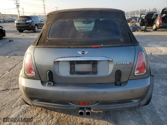 2008 MINI Cooper Convertible S with VIN WMWRH33558TJ45177, listed as a Copart auction lot 79543814 with 102,421 mi miles and Salvage Title. Bid and sale history available at carsss.com. Image 6.
