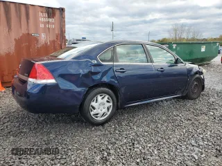 2009 Chevrolet Impala LS with VIN 2G1WB57K791312772, listed as a Copart auction lot 80961134 with 155,994 mi miles and Salvage Title. Bid and sale history available at DreamBid. Image 3.