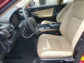 2015 Lexus IS 250 with VIN JTHBF1D25F5055742, listed as a Copart auction lot 61254235 with 102,971 mi miles and Salvage title. Bid and sale history available at DreamBid. Image 7.