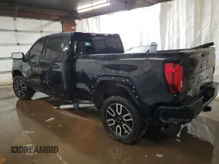 2021 GMC Sierra 1500 AT4 with VIN 3GTU9EET9MG326162, listed as a Copart auction lot 79265244 with 0 mi miles and Salvage Title. Bid and sale history available at carsss.com. Image 2.
