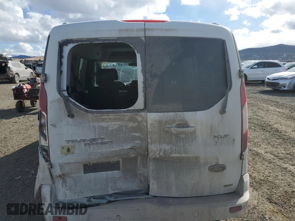 2015 Ford Transit Connect XLT z VIN NM0GS9F70F1194675, wystawiony jako Copart lot #49345235 z przebiegiem 99 228 mil mil oraz Szkoda całkowita • Salvage title. Historia ofert i sprzedaży dostępna na DreamBid. Obrazek 6.