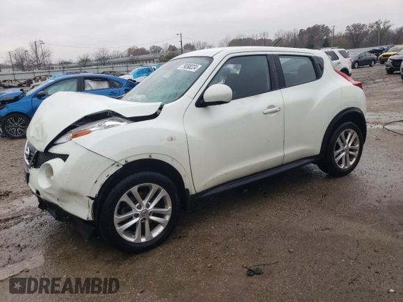 2012 Nissan Juke SL with VIN JN8AF5MR3CT112470, listed as a Copart auction lot 79398224 with 108,221 mi miles and Salvage Title. Bid and sale history available at carsss.com. Image 1.